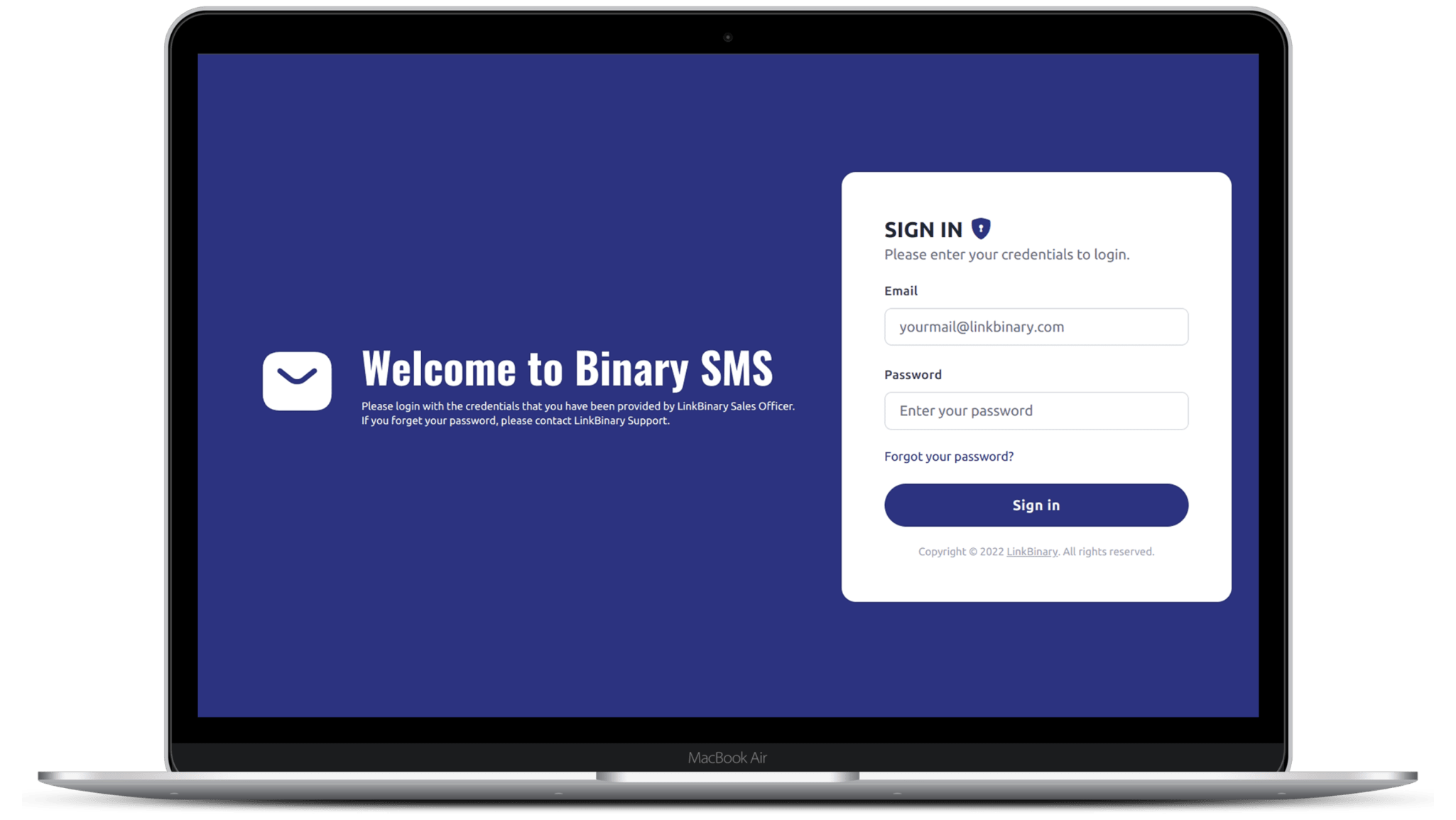 Binary SMS